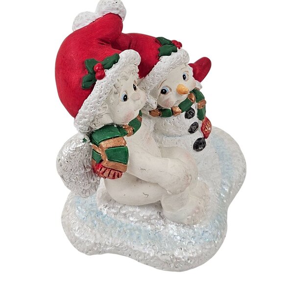 Dreamsicles Christmas Figurines Lot of 2 Snow Glad Friends Rocking Horse 2004 - Picture 3 of 10